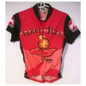 Biker Chick  Bicycle Shirt